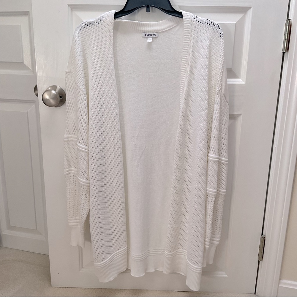 Oversized Cardigan by Express, worn once